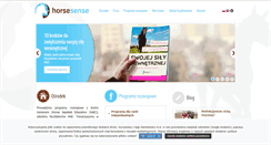 Desktop Screenshot of horsesense.pl